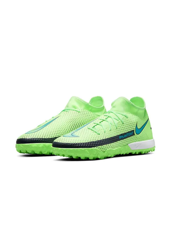 Кроссовки фантом gt академия df tf Nike — изображение 3 из 4, зеленый/синий/черный