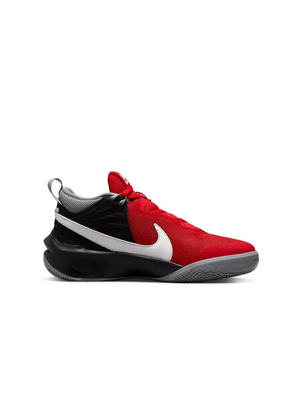 Кроссовки команда hustle d10 Nike — изображение 2 из 4, черный/красный