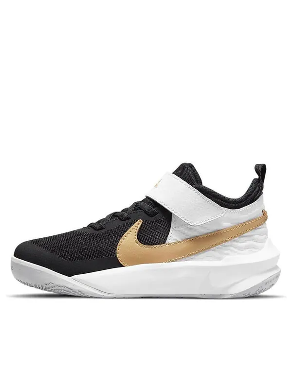 Кроссовки команда hustle d10 Nike — изображение 1 из 4, черный/белый/золотистый