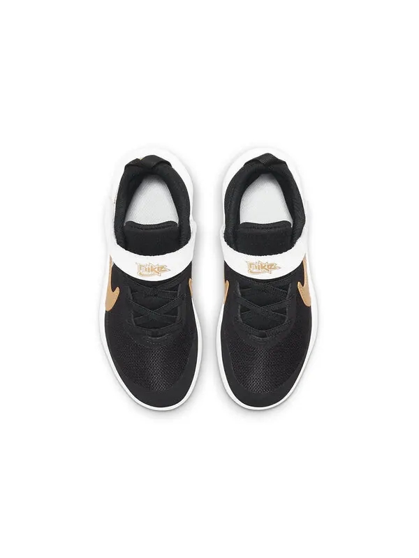 Кроссовки команда hustle d10 Nike — изображение 4 из 4, черный/белый/золотистый