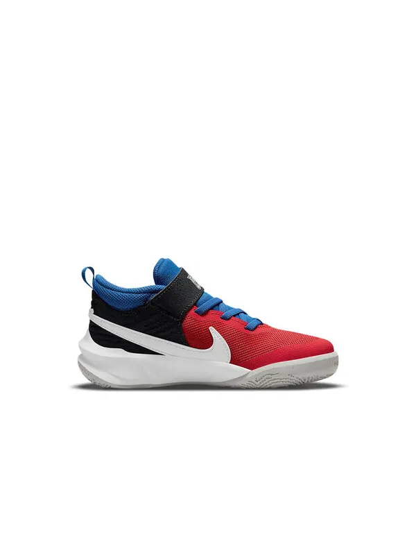 Кроссовки команда hustle d 10 Nike — изображение 2 из 4, красный/синий/черный