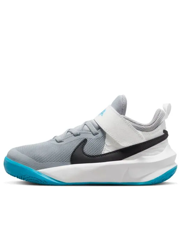 Кроссовки команда hustle d 10 Nike — изображение 1 из 4, белый/серый/синий/черный