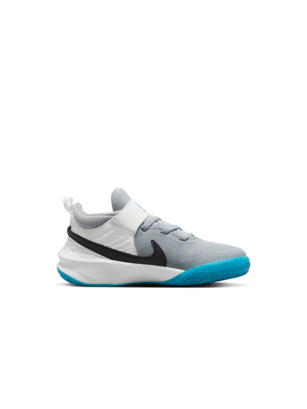 Кроссовки команда hustle d 10 Nike — изображение 2 из 4, белый/серый/синий/черный