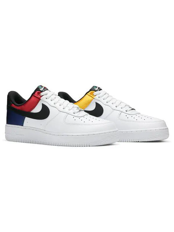 Кроссовки air force 1 низкие Nike — изображение 3 из 4, белый/мульти