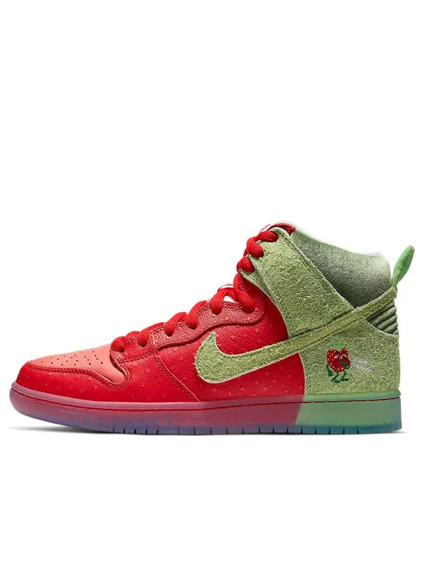 Кроссовки sb dunk высокие Nike — изображение 1 из 4, зеленый