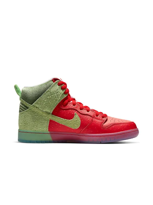 Кроссовки sb dunk высокие Nike — изображение 2 из 4, зеленый