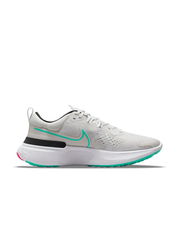 Кроссовки реагировать милер 2 Nike — изображение 2 из 4, серый/зеленый/розовый