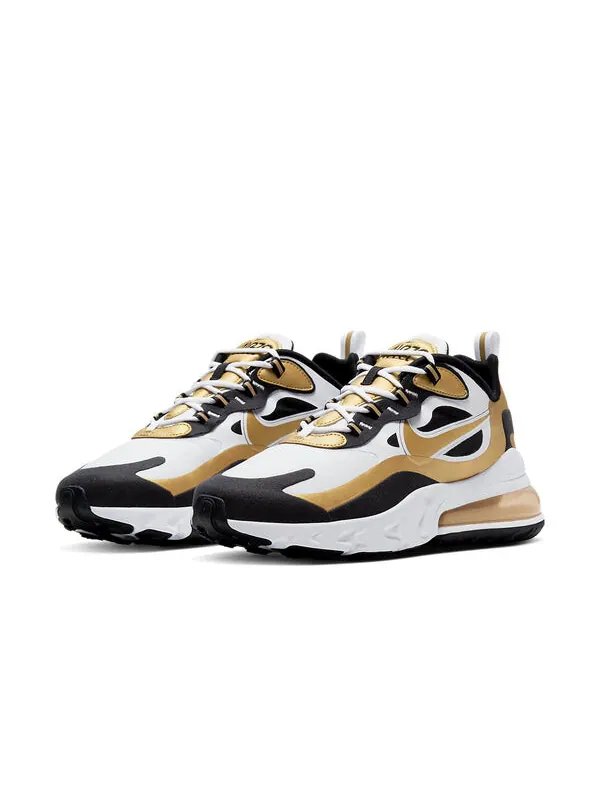 Кроссовки air max 270 react Nike — изображение 3 из 4, черный/золотистый