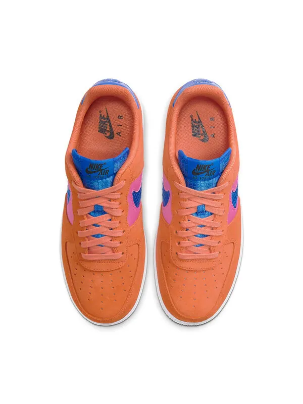 Кроссовки air force 1 '07 lv8 'orange trance' Nike — изображение 4 из 4, синий/оранжевый