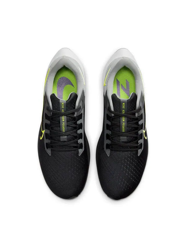 Кроссовки air zoom pegasus 38 Nike — изображение 4 из 4, черный/серый/зеленый