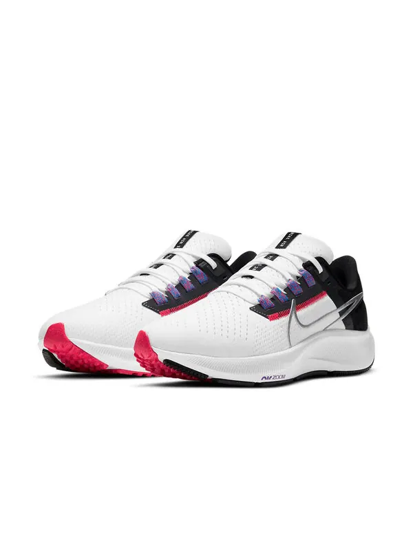 Кроссовки air zoom pegasus 38 Nike — изображение 3 из 4, белый/серебристый/черный