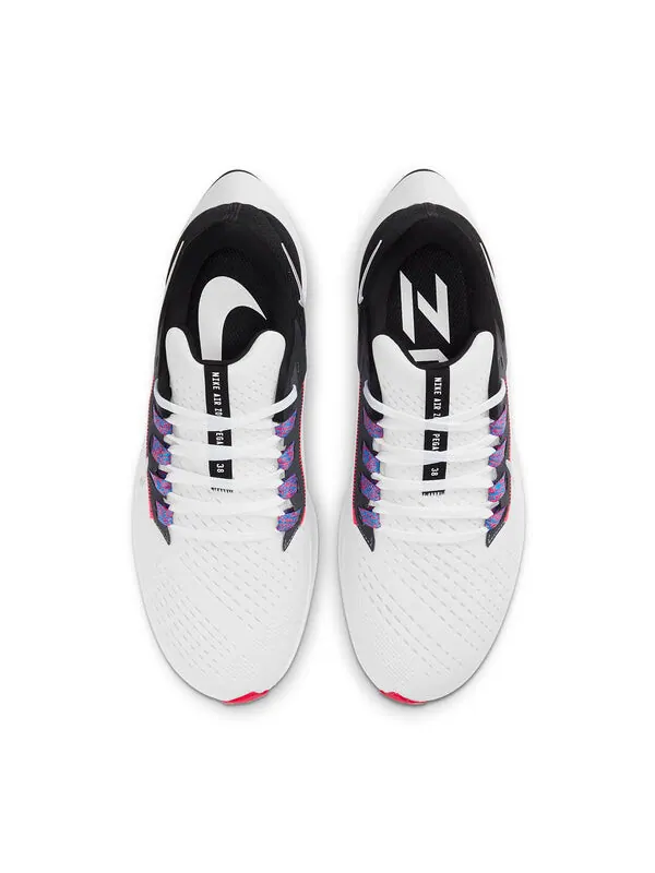 Кроссовки air zoom pegasus 38 Nike — изображение 4 из 4, белый/серебристый/черный