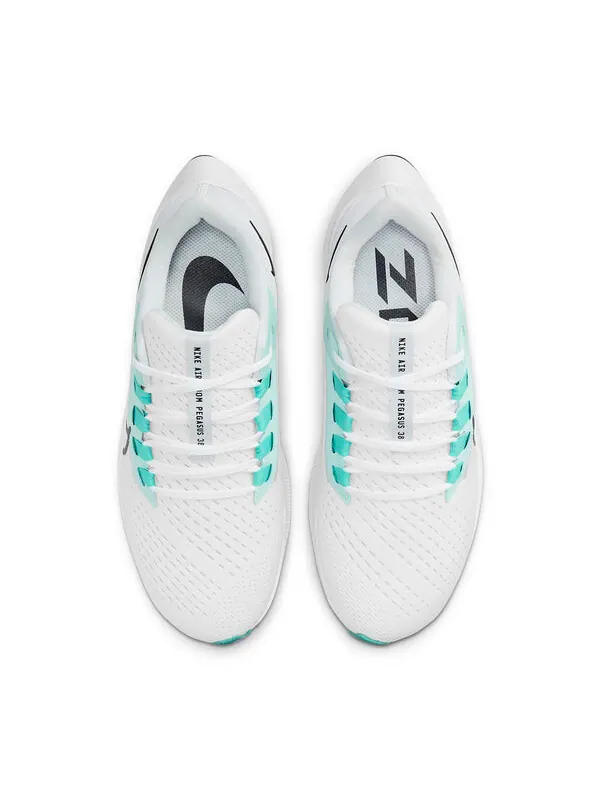 Кроссовки air zoom pegasus 38 Nike — изображение 4 из 4, белый/зеленый/черный