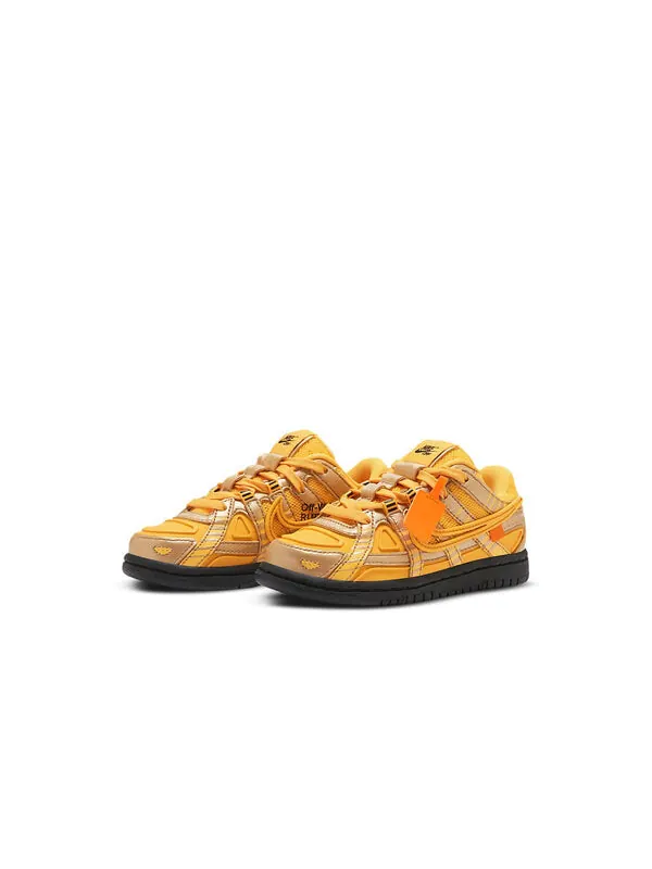 Кроссовки x off white rubber dunk Nike — изображение 3 из 4, черный/золотистый