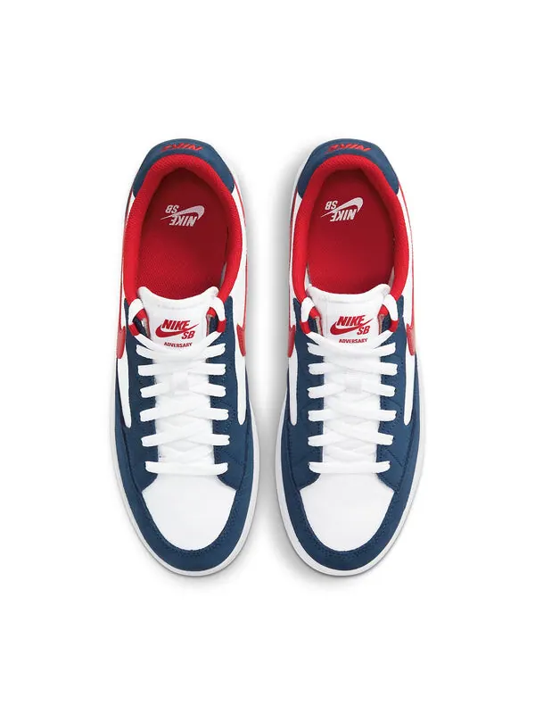 Кроссовки adversary premium sb Nike — изображение 4 из 4, белый/синий/красный