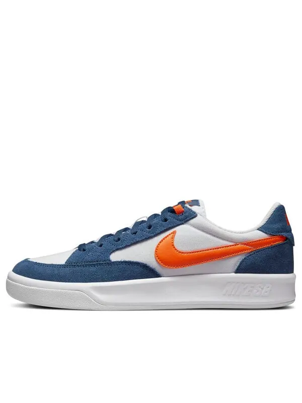 Кроссовки adversary premium sb 'navy safety orange' Nike — изображение 1 из 4, синий/оранжевый