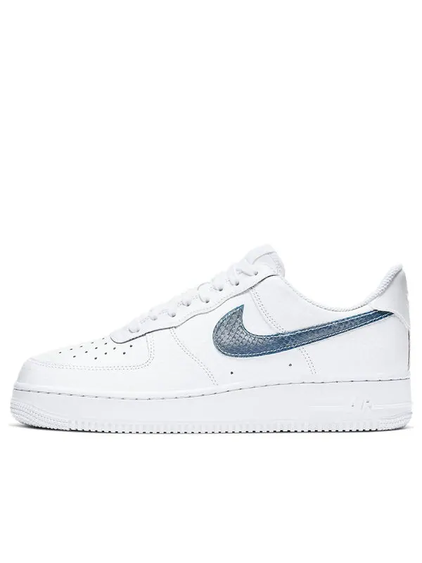 Кроссовки air force 1 низкие Nike — изображение 1 из 4, белый/синий