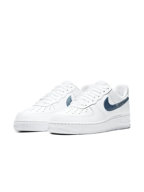 Кроссовки air force 1 низкие Nike — изображение 3 из 4, белый/синий