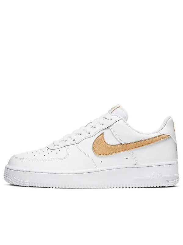 Кроссовки air force 1 низкие Nike — изображение 1 из 4, белый/желтый