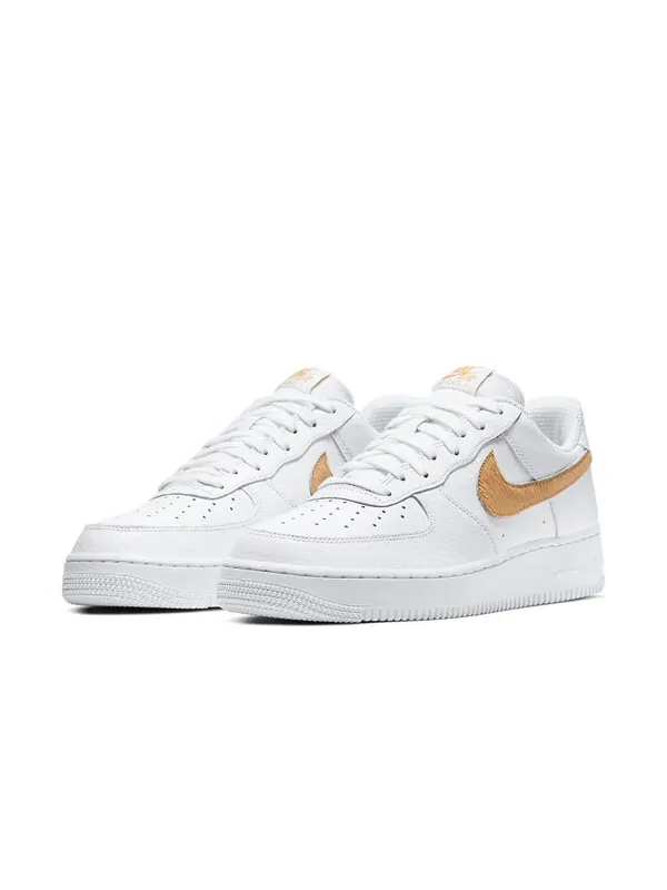 Кроссовки air force 1 низкие Nike — изображение 3 из 4, белый/желтый