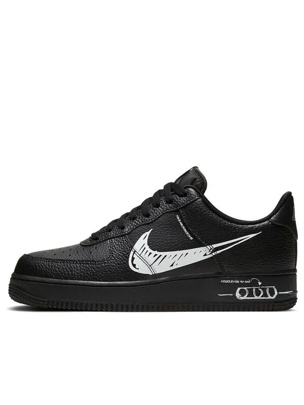 Кроссовки air force 1 низкие Nike — изображение 1 из 4, черный