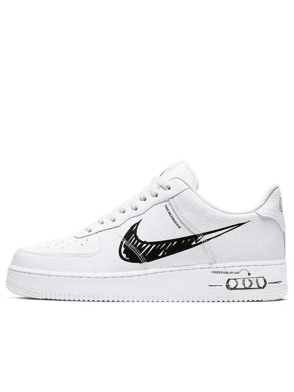 Кроссовки air force 1 низкие Nike — изображение 1 из 4, белый/черный