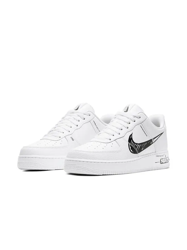Кроссовки air force 1 низкие Nike — изображение 3 из 4, белый/черный