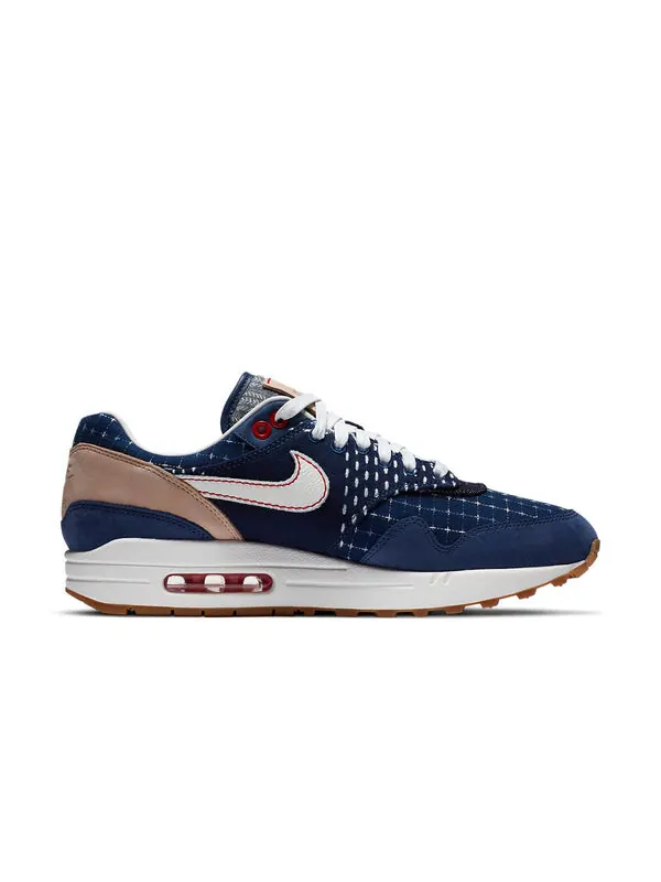 Кроссовки denham x air max 1 Nike — изображение 2 из 4, синий