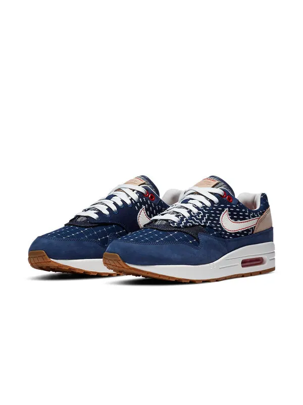 Кроссовки denham x air max 1 Nike — изображение 3 из 4, синий