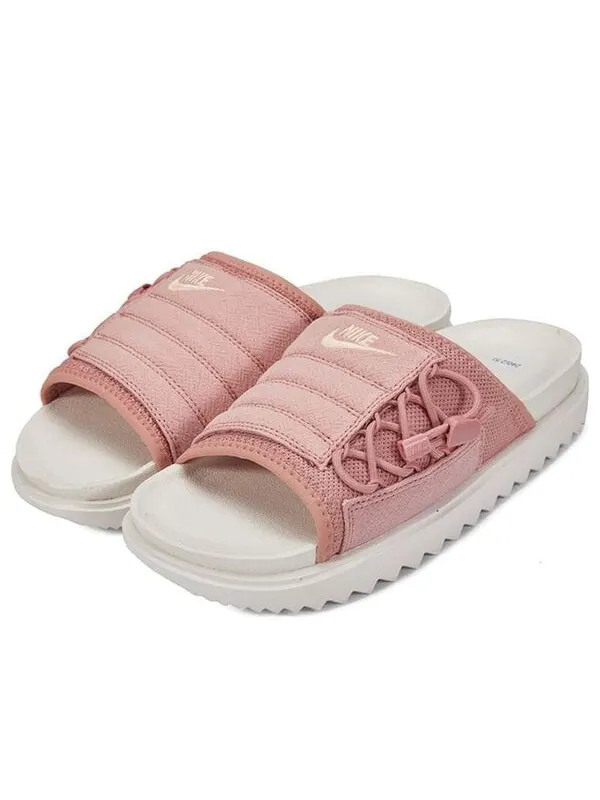 Тапочки asuna slide 'rust pink' Nike — изображение 2 из 4, розовый/синий