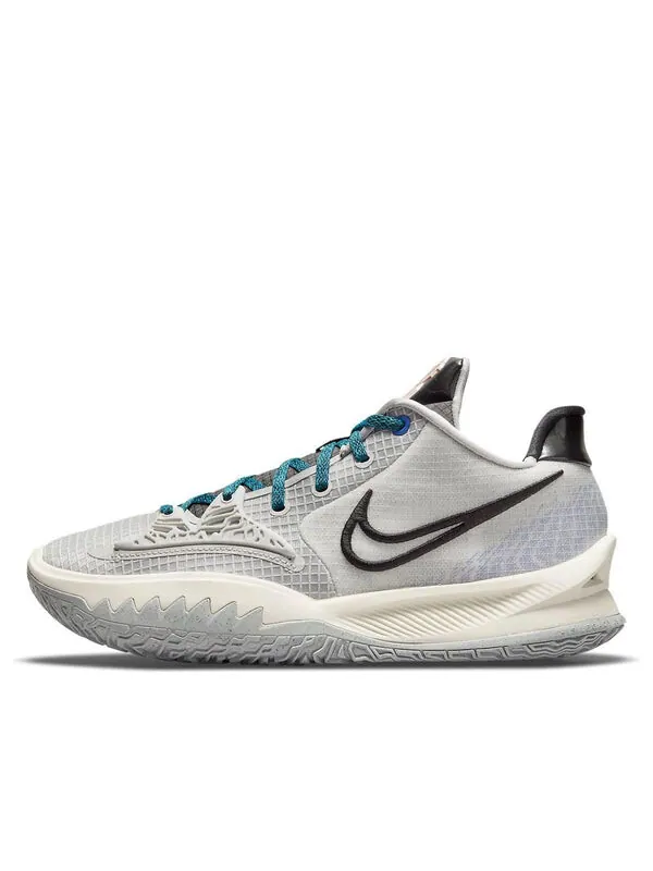 Кроссовки kyrie low 4 ep 'grey fog sapphire' Nike — изображение 1 из 4, серый/черный//оранжевый