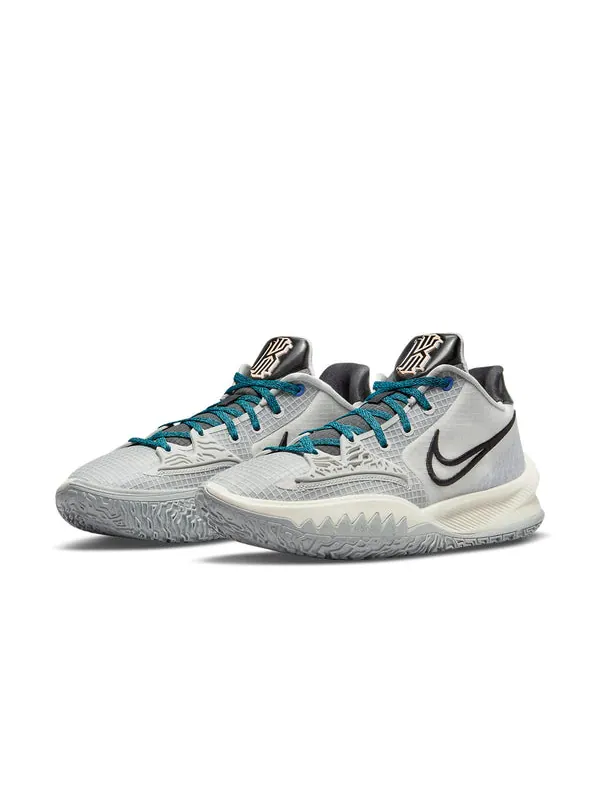 Кроссовки kyrie low 4 ep 'grey fog sapphire' Nike — изображение 3 из 4, серый/черный//оранжевый