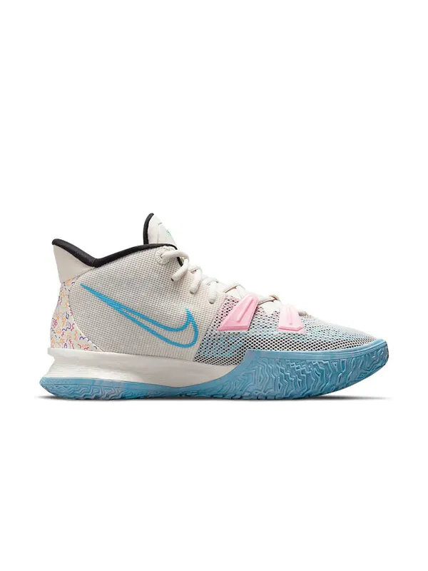 Кроссовки kyrie 7 ep Nike — изображение 2 из 4, белый/синий/розовый