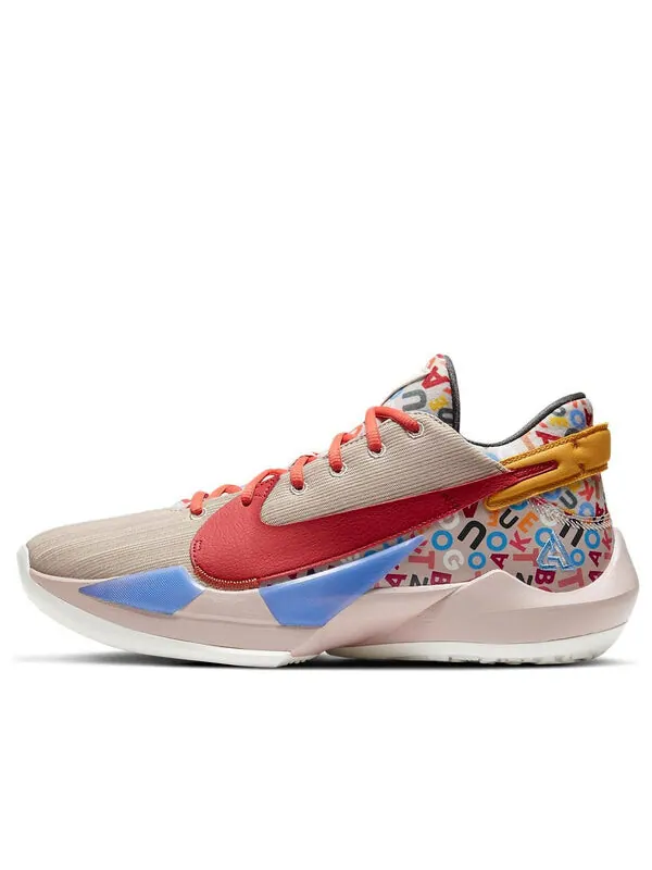 Кроссовки зум фрик 2 эп. Nike — изображение 1 из 4, песочный///красный