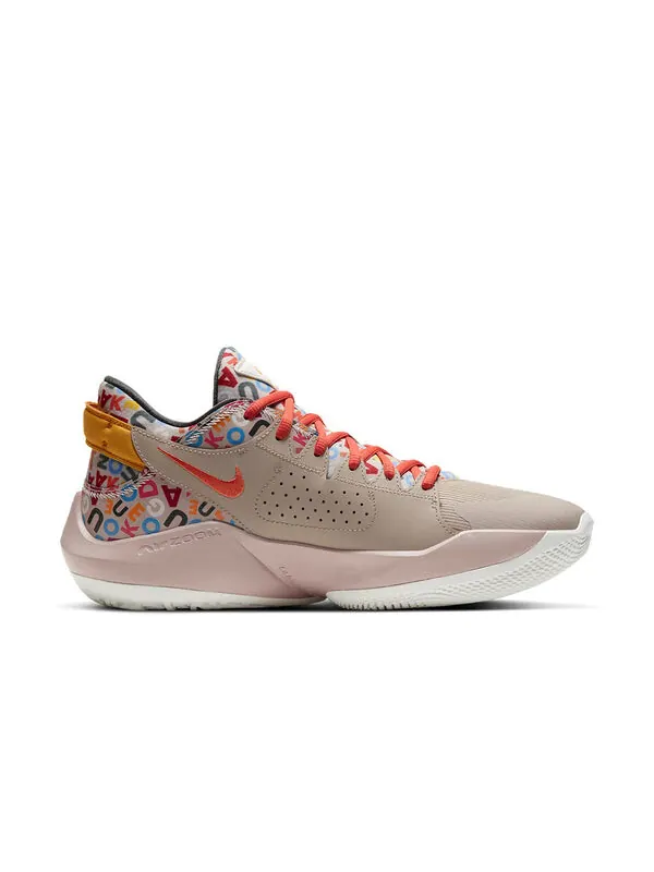 Кроссовки зум фрик 2 эп. Nike — изображение 2 из 4, песочный///красный