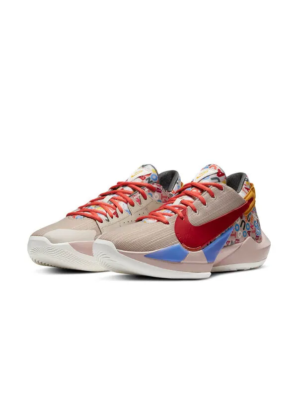 Кроссовки зум фрик 2 эп. Nike — изображение 3 из 4, песочный///красный