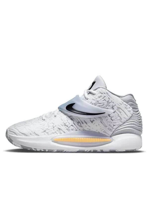 Кроссовки кд 14 эп Nike — изображение 1 из 4, белый/серый//черный