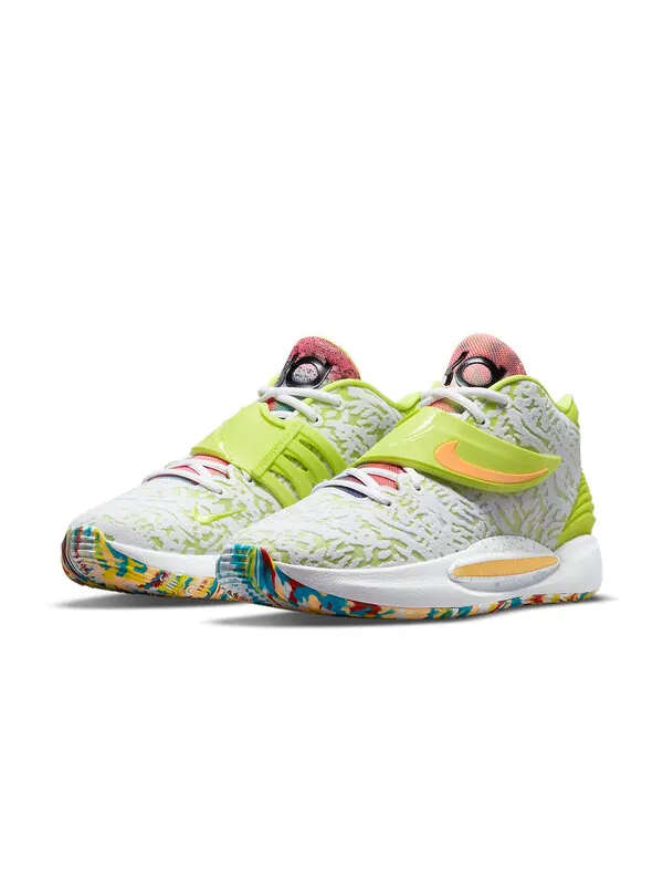 Кроссовки кд 14 эп Nike — изображение 3 из 4, зеленый