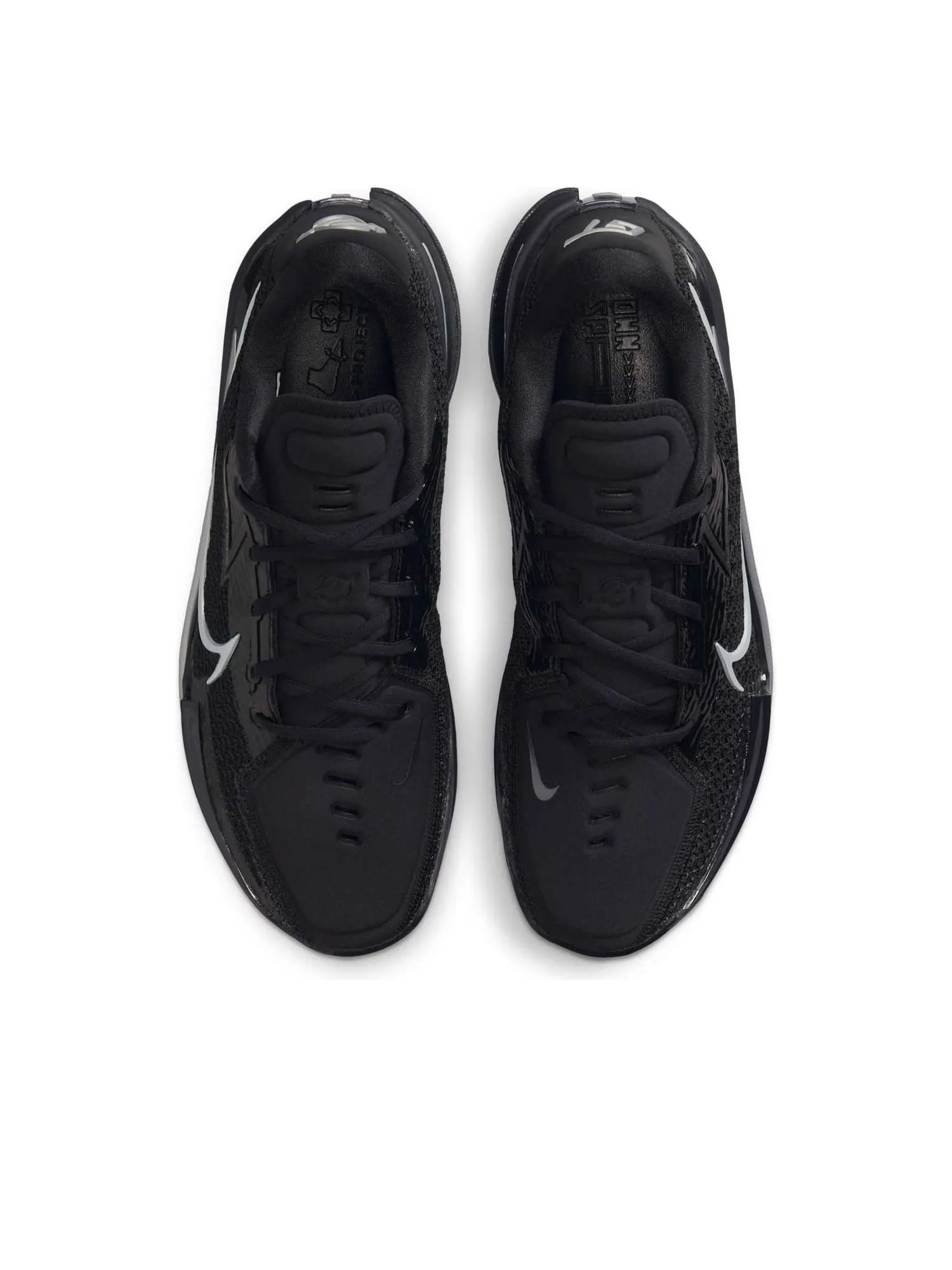 Кроссовки Nike Air Zoom GT Cut 1 'Black Chrome' — изображение 2 из 6, черный