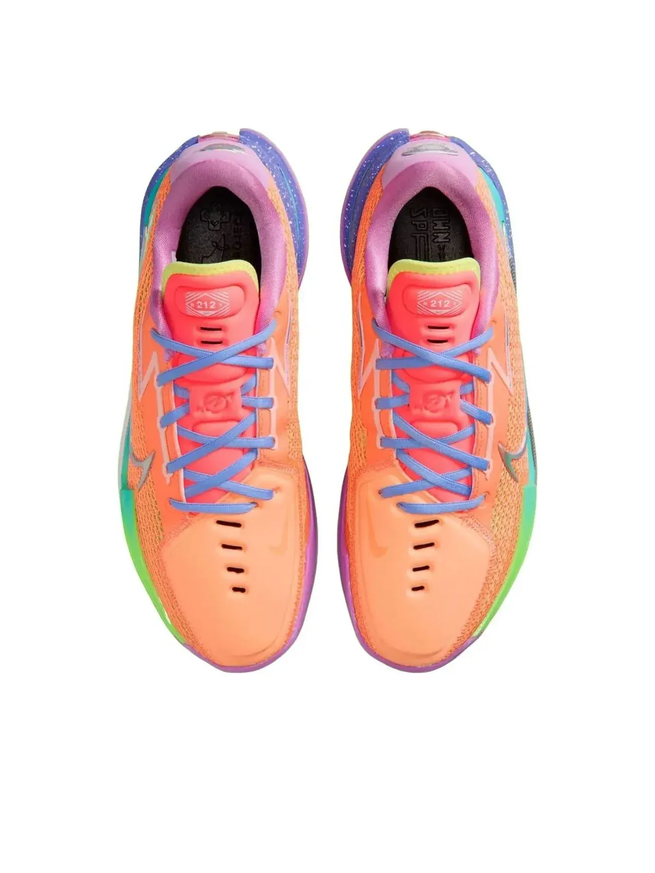 Кроссовки Nike x Dylan Harper Zoom GT Cut 1 'Tri-State' — изображение 3 из 5, оранжевый