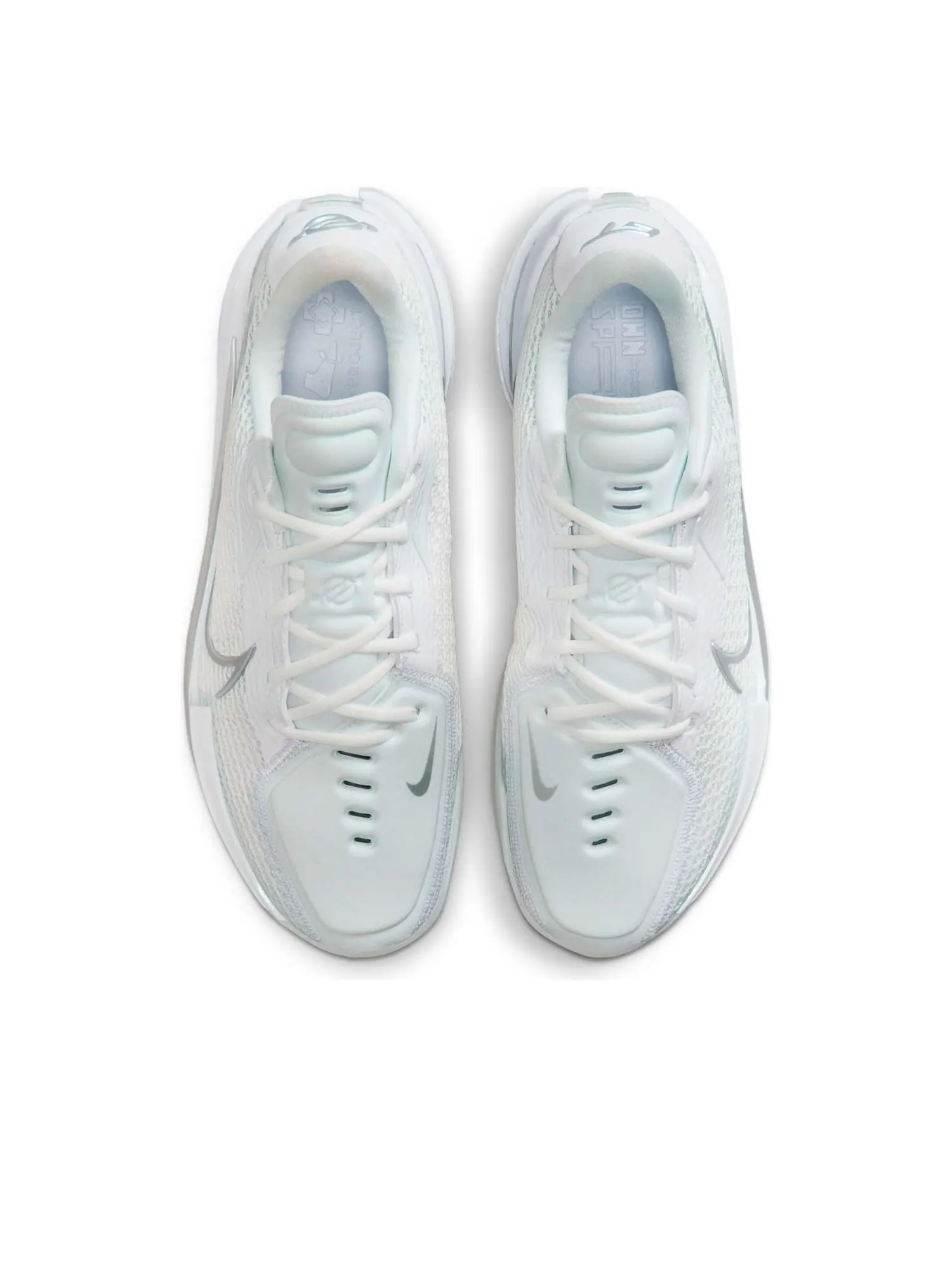 Кроссовки Nike Air Zoom G.T. Cut EP 'White Chrome' — изображение 2 из 6, белый