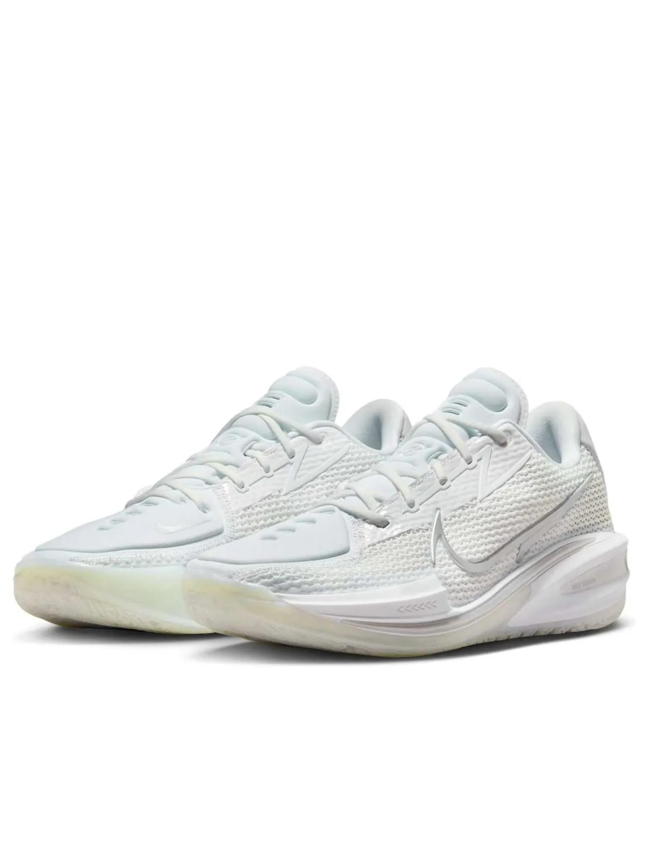 Кроссовки Nike Air Zoom G.T. Cut EP 'White Chrome' — изображение 4 из 6, белый