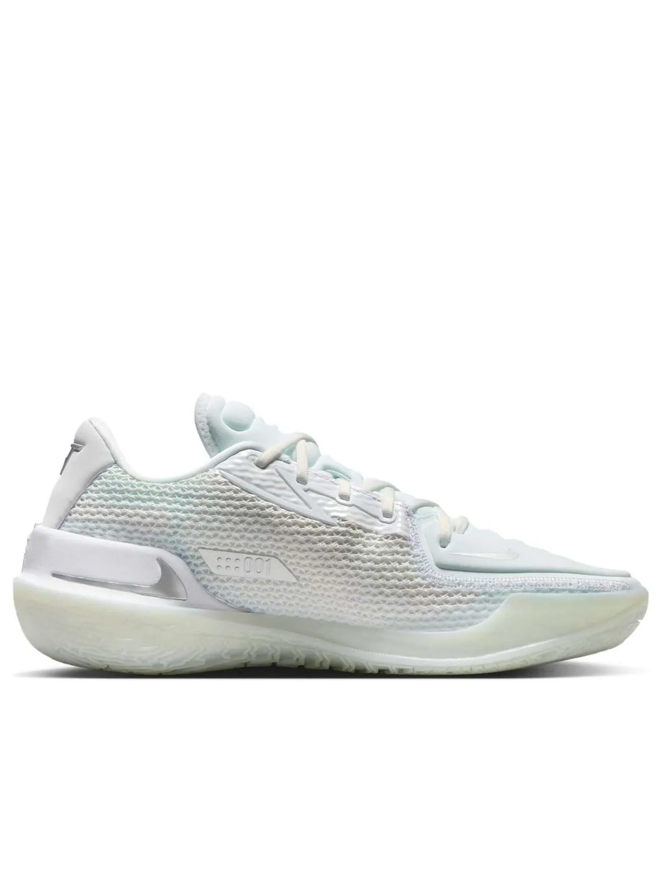 Кроссовки Nike Air Zoom G.T. Cut EP 'White Chrome' — изображение 6 из 6, белый