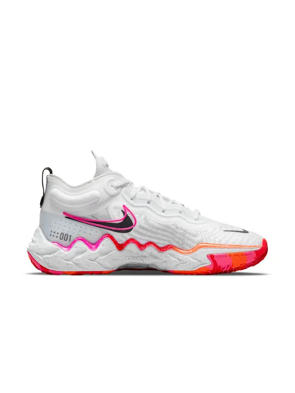 Кроссовки air zoom gt run Nike — изображение 2 из 4, белый/черный/розовый