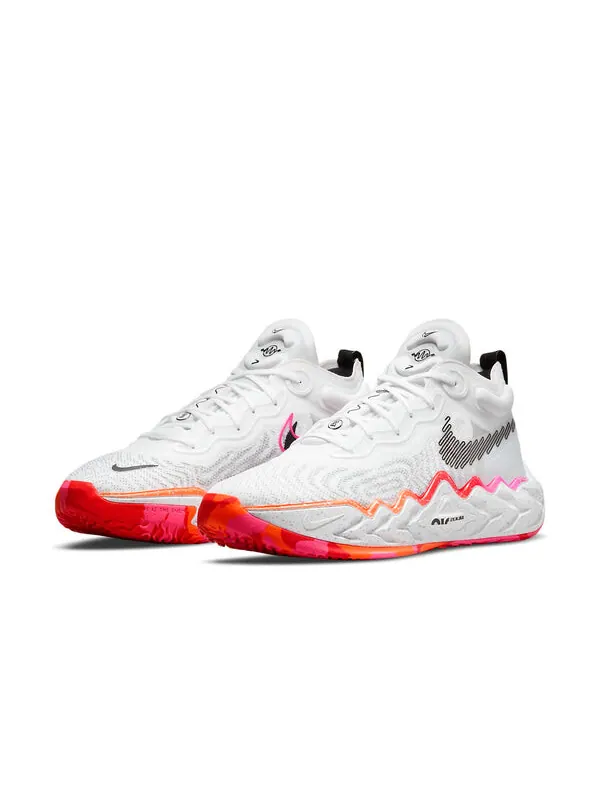 Кроссовки air zoom gt run Nike — изображение 3 из 4, белый/черный/розовый