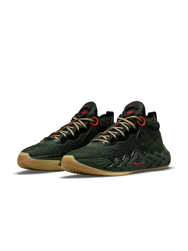 Кроссовки air zoom gt run Nike — изображение 3 из 4, зеленый/коричневый