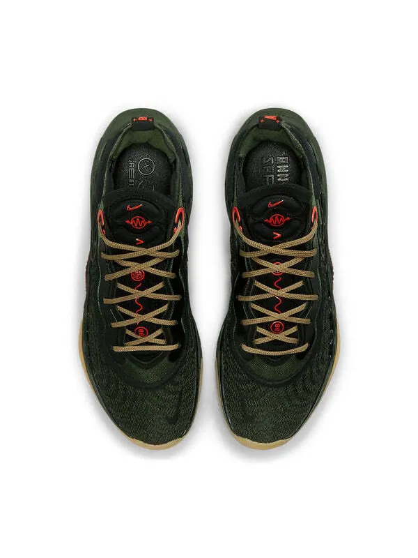 Кроссовки air zoom gt run Nike — изображение 4 из 4, зеленый/коричневый