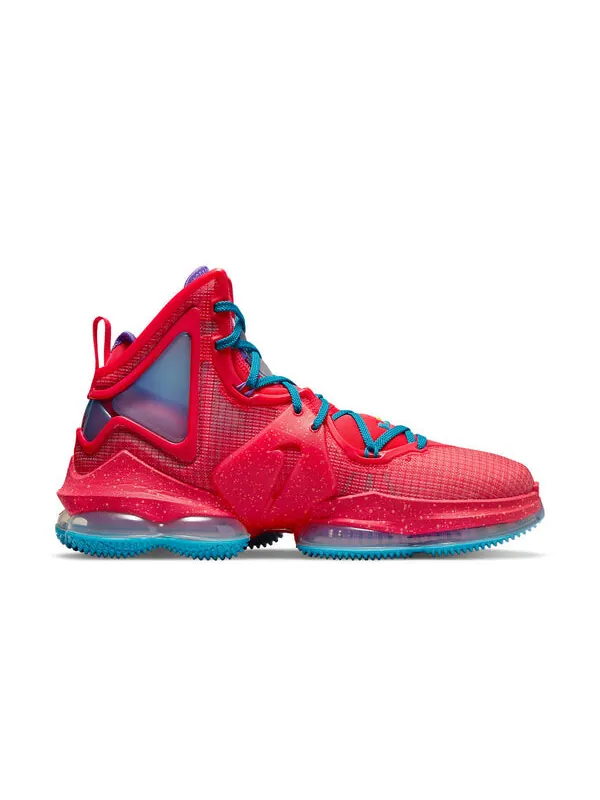 Кроссовки lebron 19 'king's crown' Nike — изображение 2 из 4, красный/синий/фиолетовый
