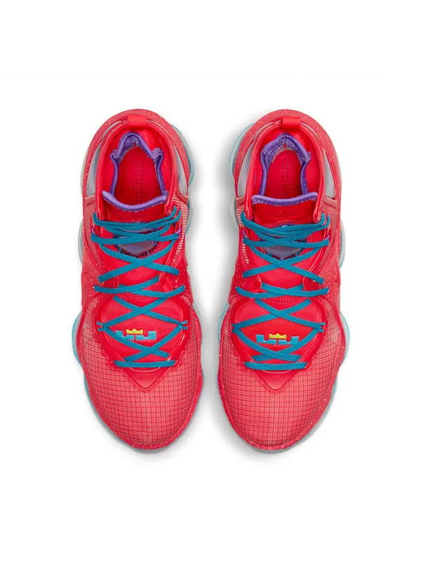 Кроссовки lebron 19 'king's crown' Nike — изображение 4 из 4, красный/синий/фиолетовый