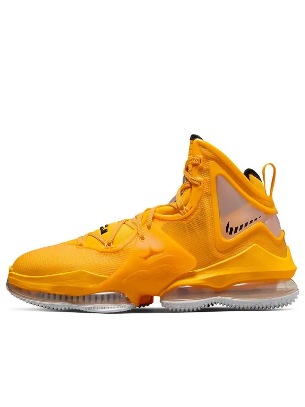 Кроссовки lebron 19 'hard hat' Nike — изображение 1 из 4, желтый